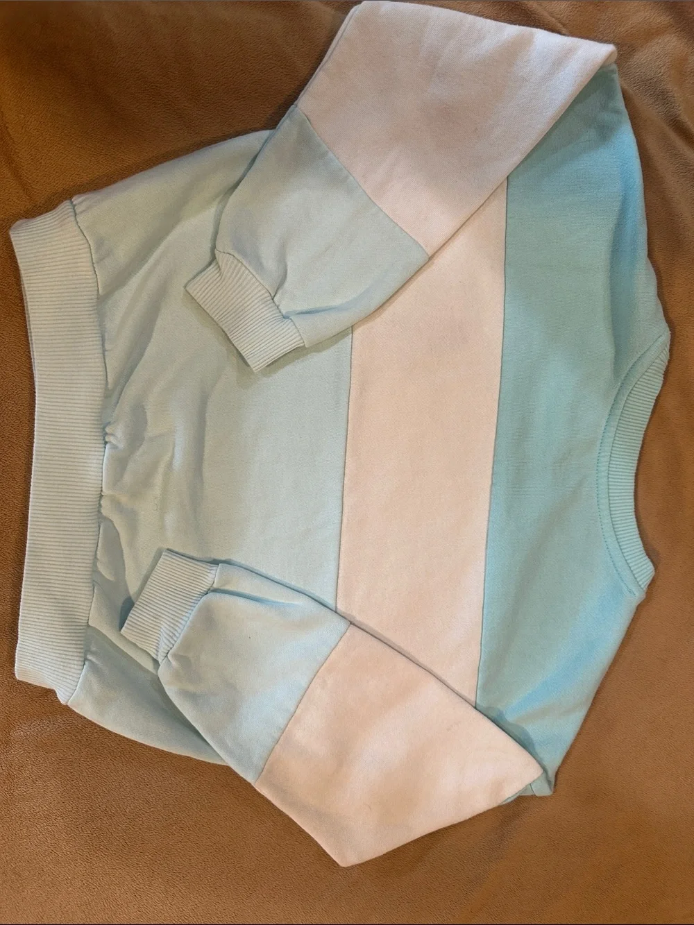 Light Blue & White 'Bluey' Kids Crewneck Sweatshirt